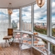 Panoramic balcony glazing: advantages and disadvantages, options, choice, examples