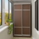 Sliding wardrobes on a balcony: what are and how to choose?