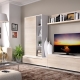 Walls for TV in the living room: varieties and recommendations for choice