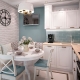 Corner sets in the interior of a small kitchen 6 square meters. m