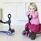 Children's scooters with a seat: features and rules of choice