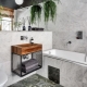 Design of a combined bathroom of 6 square meters. m