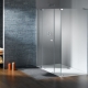 Shower cabins with a hinged door: varieties, selection, installation
