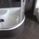Deep shower trays: features, varieties and choices