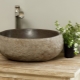 Stone sinks in the bathroom: features, selection rules, interesting models