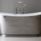 Metal bathtubs: types, pros and cons, selection tips