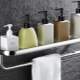 Hinged shelves in the bathroom: an overview of types and interesting models