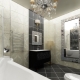 Art Deco style bathroom: design rules and beautiful examples