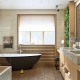 Bathrooms with a window: varieties, design options