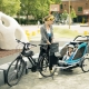 Bicycle trailers for children: requirements and model range