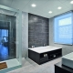 Interior design of a bathroom of 6 sq. m