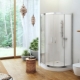 Shower enclosures with a tray: varieties, brands and choices