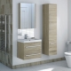 Wall cabinets in the bathroom: types and choices