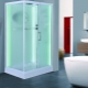 Rectangular low-shower enclosures