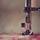 Adjusting the thread tension in the sewing machine
