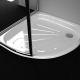 Steel shower trays: features, varieties and choices