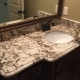 Stone countertops in the bathroom: varieties, choice, care