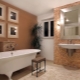 Wall decoration options in the bathroom