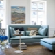 Blue sofas: types and choice of styles, features of combination in the interior