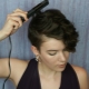 How to iron curls on short hair?