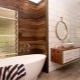 Finishing a bathroom with wood: rules and options