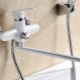 Long spout shower mixers: description, types and models