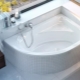 Choose a corner bath 150 cm long