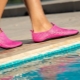 Shoes for the pool: features, varieties, selection rules