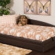 Ottoman semi-double bed: features, models and choice