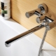Bathtub spout faucets