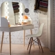 Choose a dressing table with a mirror and backlight