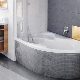 Choose a small corner bath