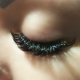 Velvet volume in eyelash extensions