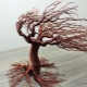 How to make a tree of wire with your own hands?