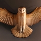 How to carve an owl from a tree?