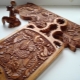 Carved boards: types, rules for selection and care