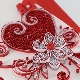 How to make a heart out of quilling?