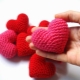 Crochet amigurumi heart: scheme and execution technique