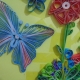How to make a butterfly out of quilling?