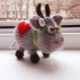 How to make a crochet cow using the amigurumi technique?