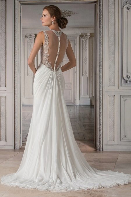 Abito da sposa con rete