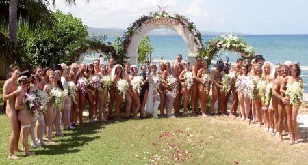 Nude wedding