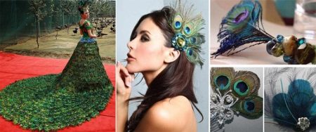 Peacock Feather Dress