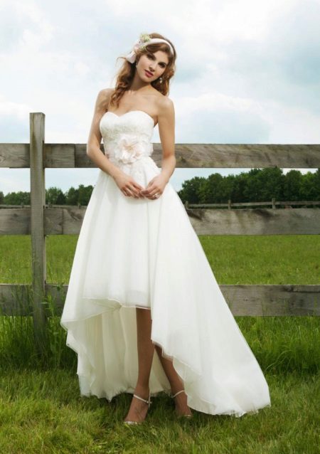 Short dress in front and long in back