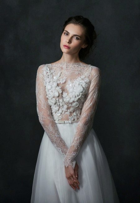 Lace Wedding Dress from Natasha Bovykina
