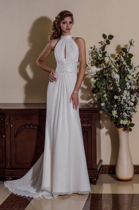 Empire style wedding dress