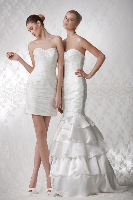 Mermaid Detachable Wedding Dress