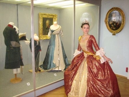 Vestido de noiva da época de Peter 1