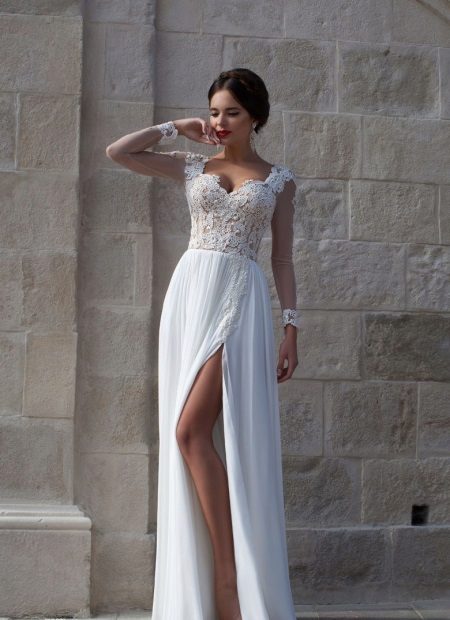 Wedding dress from designers Crystal Design