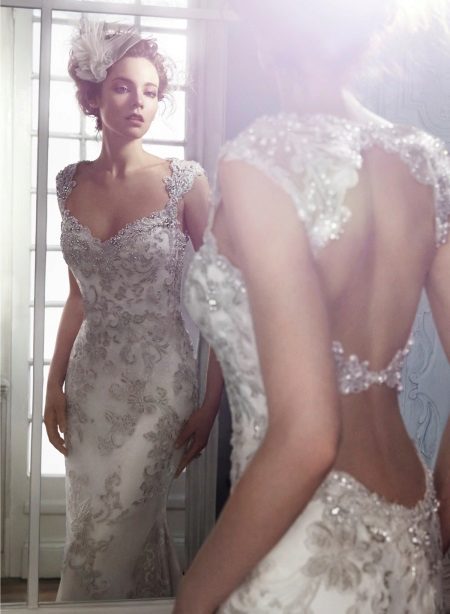 Maggie Sottero Open Back Wedding Dress